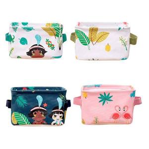 Custom Size Rectangular <strong>Mini</strong> Laundry <strong>Hamper</strong> Foldable Printing Fabric Cloth Folding Nursery Storage <strong>Basket</strong> - Product Image 6