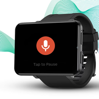 Reloj Inteligente DM100 de Alta Calidad 2024, Tarjeta SIM LTE, Pantalla HD de 2.86 Pulgadas, Asistente de Voz con IA, Resistente al Agua IP67, Podómetro, GPS, Unisex