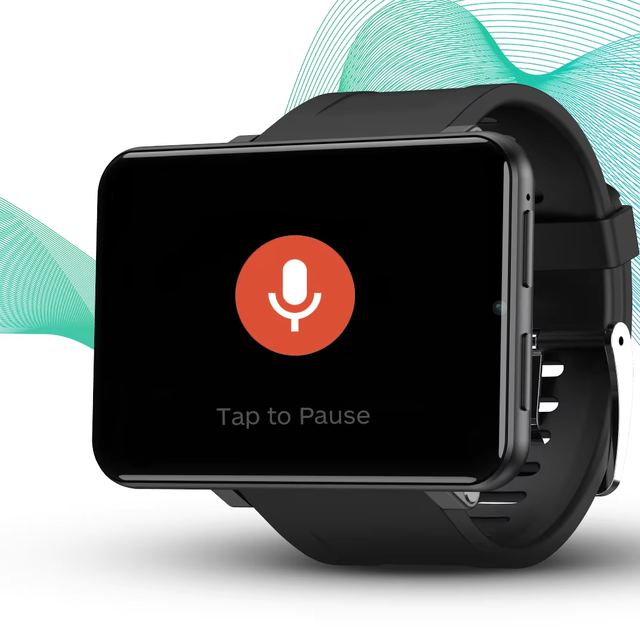 2024 High Quality DM100 Smart Watch SIM Card LTE 2.86 Inch HD Display AI Voice Assistant IP67 Waterproof Pedometer GPS Unisex