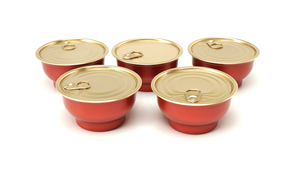 955 # ชามอลูมิเนียมเกรดอาหารเป็นมิตรต่อสิ่งแวดล้อมพร้อมฝาฟอยล์เปิดง่ายความจุ250มล. รังนกซุปอาหารสัตว์เลี้ยง - Product Image 5