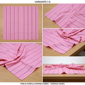 Tela de Algodón Khadi Orgánica 100% Tejida a Mano con Rayas Azules, Ligera, Transpirable, 60GSM, de Secado Rápido, para Venta al por Mayor - Product Image 3