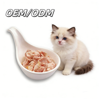 Fournisseur OEM/ODM de nourriture pour animaux de compagnie, best-seller : Bâtonnets de friandises pour chats personnalisés, en boîte de 85g, à haute teneur en viande, variés