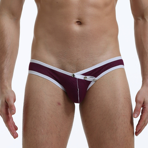 Los hombres de blanco pantalones cortos de algodón Sexy apretado boxeadores personalizado Mens Ropa interior Calzoncillos <span class=keywords><strong>Boxer</strong></span> personalizado - Product Image 4