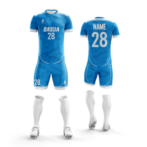 Maglia da Calcio Personalizzata con Design e Logo a Scelta, Set Squadra, Stampa Sublimatica, Divisa da Calcio a 5, <span class=keywords><strong>Maglie</strong></span> 100% Poliestere Unisex - Product Image 4