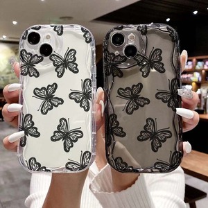 <span class=keywords><strong>Meilleur</strong></span> Prix Papillon Imprimer Crème Glacée Vague Bord Silicone TPU Housse de Téléphone Portable pour <span class=keywords><strong>Iphone</strong></span> X Xr Xs Max <span class=keywords><strong>11</strong></span> 12 13 14 15 16 17 - Product Image 2
