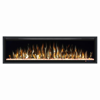 Cheminée électrique à effet de flammes LED réalistes avec télécommande pour la maison et l'hôtel