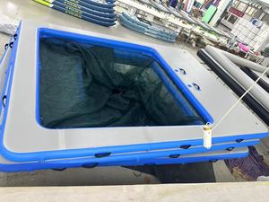 Piscina inflable para deportes al aire libre, yate, Mar flotante, con Red - Product Image 4