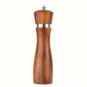 Juego de Molinillos de Pimienta y Sal de Moda al por Mayor, de 6 y 8 Pulgadas, con Serigrafía, para Uso Doméstico en la Cocina - Product Image 1