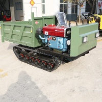 Selbstladender Mini-Dumper Kleiner Berg-Raupenlader mit Dieselmotor, Mini-Kipper, Muldenkipper zum Verkauf, Fabrikpreis