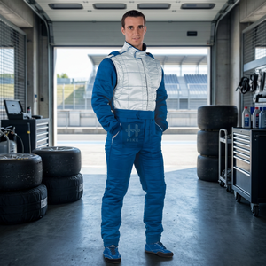 Traje de Carreras de Karts Unisex para Adultos Wheeldeal, CIK FIA Nivel 2, Color y Logotipo Personalizados, Sublimación Digital, 100% Poliéster Antiarrugas - Product Image 3