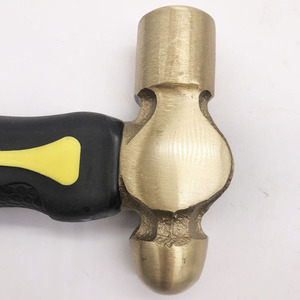<span class=keywords><strong>Marteau</strong></span> en laiton massif anti-étincelles <span class=keywords><strong>ergonomique</strong></span> de 16 oz avec poignée coussinée antidérapante, n° 62007 - Product Image 2