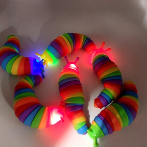 Nuovo Prodotto Transfrontaliero: Giocattoli per Bambini con Luci a Forma di Gambero, Squalo, Delfino e Bruco, Puzzle e Antistress, Vendita all'Ingrosso - Product Image 6