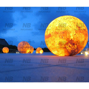 ดวงจันทร์เป่าลมพร้อมไฟ LED สำหรับตกแต่งดาวเคราะห์ ดวงจันทร์เป่าลมพร้อมไฟ LED สำหรับตกแต่งดาวเคราะห์ - Product Image 3