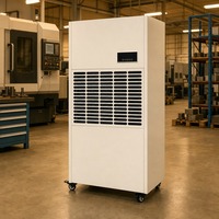 Déshumidificateur mobile industriel commercial intelligent, déshumidificateur haute capacité 240L/D