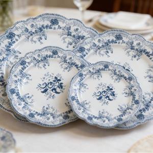 Platos de Porcelana Cerámica Modernos, Reutilizables y Portátiles de Alta Calidad para Hoteles y Restaurantes, Personalizables para Banquetes y Bodas - Product Image 5