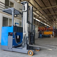 Chariot élévateur électrique JG Reach Stacker avec capacité de levage de 1000 kg/1500 kg/2000 kg, hauteur de levage de 3 à 10 m, chariot à palettes électrique