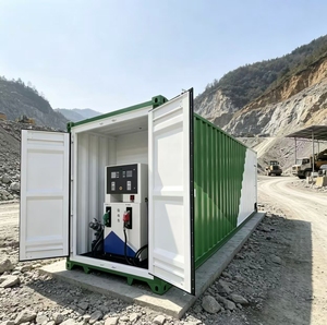 Conteneur-<span class=keywords><strong>citerne</strong></span> à double paroi de grande capacité 40 pieds - 75 000 litres, station-service mobile, station de remplissage portable, <span class=keywords><strong>citerne</strong></span> en acier au carbone - Product Image 1