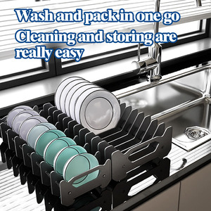 Cestini Portaoggetti Multifunzionali dal Design Moderno per <span class=keywords><strong>Cassetti</strong></span>, Organizer Scorrevole Elegante per <span class=keywords><strong>Pentole</strong></span> e Padelle, Uso in <span class=keywords><strong>Cucina</strong></span>, Casa, Bar e Armadio - Product Image 3