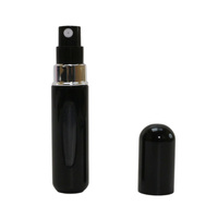 Vente en gros de flacons de parfum de 5 ml, flacon pulvérisateur en aluminium rechargeable, atomiseur de parfum vide F888