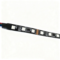 Bande lumineuse LED numérique RGB 1934 pixels Epistar RGBIC en cuivre USB IP67 étanche haute luminosité avec contrôle par application