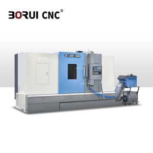 <span class=keywords><strong>Tour</strong></span> CNC à banc incliné horizontal haute rigidité BR650 avec commande GSK et base en fonte amortie pour le tournage d'électrodes en graphite et de céramique - Product Image 2