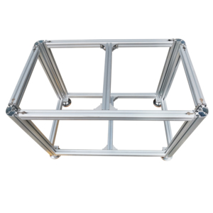 Profilé en aluminium extrudé 8840 à angle arrondi, matériau de cadre en aluminium 6063 anodisé, extrusions industrielles, angle semi-rond - Product Image 5
