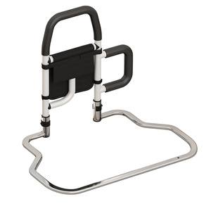 Barre de maintien de lit KS pour personnes âgées avec poche de rangement, réglable en hauteur (30 pouces), dispositif d'assistance pour la sécurité au lit - Product Image 1