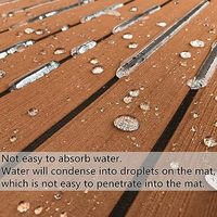 Benutzer definierte Boots böden EVA Foam Decking Sheet Faux Teak Marine Mat Marine Teppich Kühler Tops Sitzplätze für Motorboot RV Yacht Kayak