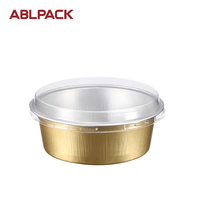 Contenants en aluminium pratiques, élégants et polyvalents, multicolores, 150 ml/5 oz, qualité alimentaire, compatibles four et micro-ondes, logo personnalisé