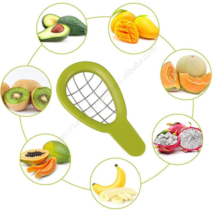 Ustensiles de cuisine en acier inoxydable multifonctionnel coupe-fruits facile à utiliser mode séparateur d'avocat couteau d'approvisionnement d'usine - Product Image 2