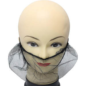 Couverture de barbe en nylon jetable <span class=keywords><strong>blanc</strong></span> noir barbe <span class=keywords><strong>Snood</strong></span> maille barbe filet Snoods - Product Image 2