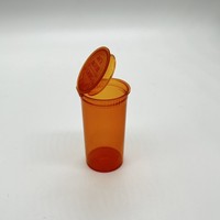 Botol tabung PP populer populer 6/13/19/30/60/90 Dram tabung plastik tahan bau kotak wadah bunga penyimpanan botol pil untuk cairan