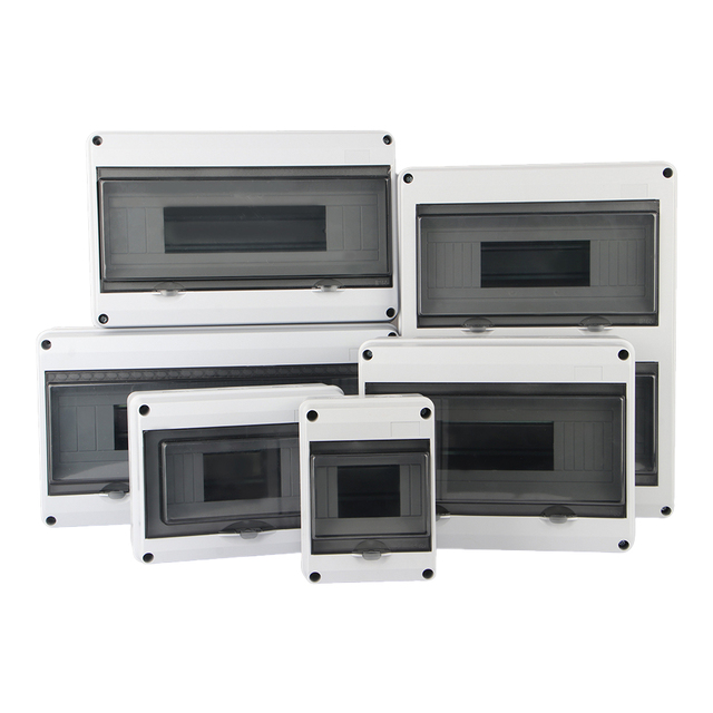 High Quality LYC2 5WAYS IP65 Waterproof Plastic Distribution Box ABS Plastic Electrical Db Junction Boxes Waterproof IP65