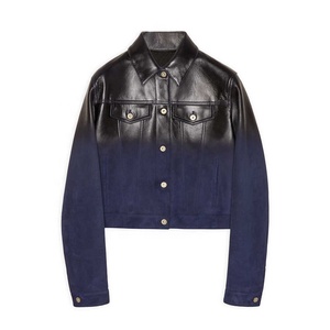 OEM Manufacturer Custom High Quality Casual Men's Grainy <strong>Leather</strong> Short <strong>pilot</strong> <strong>Leather</strong> Bomber <strong>Jacket</strong> - Product Image 1