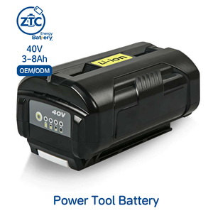 <span class=keywords><strong>Batterie</strong></span> Li-ion haute capacité 40V 3.0Ah-8.0Ah pour outils électriques, remplacement pour tondeuse à gazon, souffleur, outils de <span class=keywords><strong>jardin</strong></span>, compatible avec <span class=keywords><strong>Ryobi</strong></span> - Product Image 1