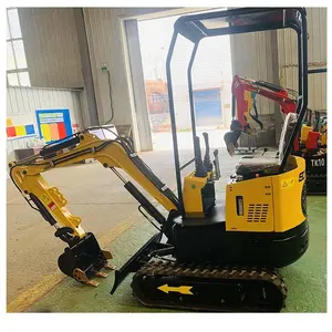 1 Ton New Cheap Mini Excavator Tractor Prices Micro Excavator For Sale