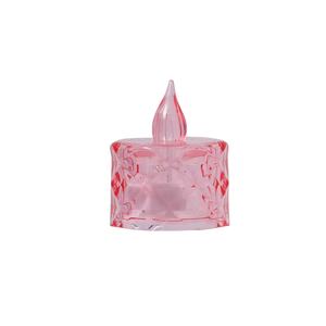 <b>Wholesale</b> 24Pcs Flameless LED Light <b>Candles</b> Crystal <b>Candle</b> Transparent Electronic Night Lamp for Wedding Valentine's Day Party - Product Image 3