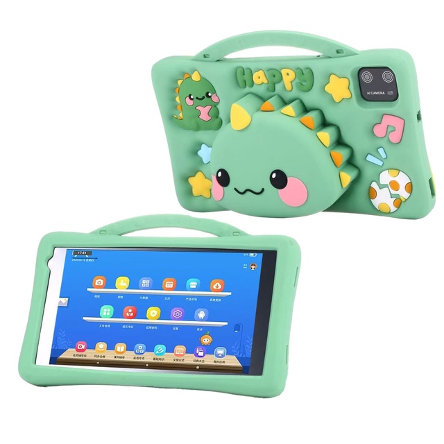 Cartoon Silicone Tablet Cover Kids Girls for 10 Generation 360 Rotating Stand Holder for 10th 2022 10.9 Inch