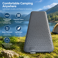 Tapis de camping d'extérieur imperméable, matelas de couchage auto-gonflant, matelas pneumatique avec pompe à air électrique