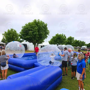<span class=keywords><strong>Piscine</strong></span> gonflable avec des boules de bulle d'eau douce <span class=keywords><strong>Piscine</strong></span> gonflable extérieure avec des jouets de jeu de marche de l'eau pour des enfants adultes - Product Image 3