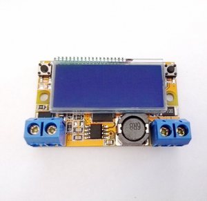 โมดูลจ่ายไฟแบบปรับค่าได้ 3A DC |   จอแสดงผล LCD ควบคุมแบบดิจิตอลแบบคู่ โวลต์มิเตอร์และแอมป์มิเตอร์, ตัวควบคุมแบบสเต็ปดาวน์ 3A ไฟ DC W838 - Product Image 1