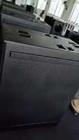 LASE B22 Enceinte DJ professionnelle amplifiée double 18 pouces 4400W 2*18 pouces en contreplaqué, système de sonorisation PA