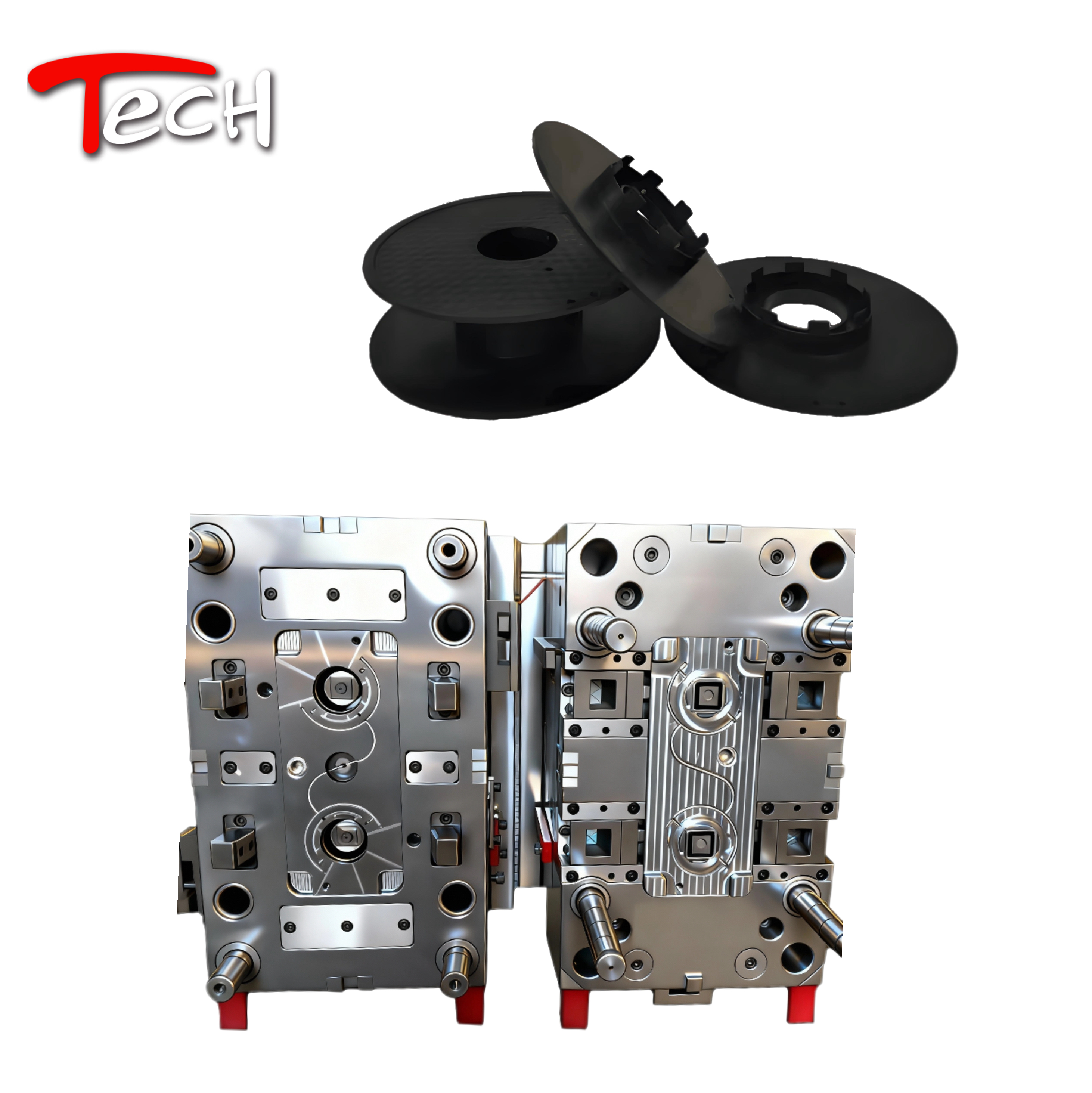 Custom Injection Mold Service Precision Injection Molding Factory High Quality Plastic Component Solutions Industrial CN GUA