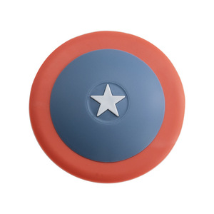 Couvre-drain Captain America Shield en silicone, anti-odeur, piège à cheveux pour salle de bain, évier de cuisine, bleu, rouge, rose - Product Image 2