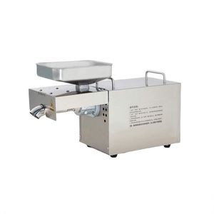 เครื่องกดน้ำมันจากเมล็ดพืชขนาดเล็ก ทำจากสแตนเลส 304 สำหรับใช้ในบ้าน เหมาะสำหรับน้ำมันมะกอกแบบสกัดเย็น - Product Image 5