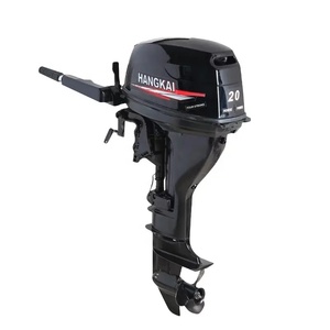 Moteur Hangkai 4 temps 20 CV à refroidissement par eau, moteur marin Hangkai pour bateau de pêche - Product Image 1