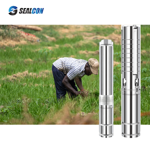 7日間配送 <span class=keywords><strong>AC</strong></span>/<span class=keywords><strong>DC</strong></span> 10HP 高圧 ステンレスボディ ソーラー工場直送 三相深井戸ポンプ - Product Image 3