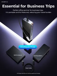 <span class=keywords><strong>ORICO</strong></span> Hub Type C avec boîtier SSD, station d'accueil pour ordinateur portable 4K60Hz - Com 100W PD RJ45 SDTF 10Gbps <span class=keywords><strong>M2</strong></span> <span class=keywords><strong>NVME</strong></span> SATA 8TB - Product Image 5