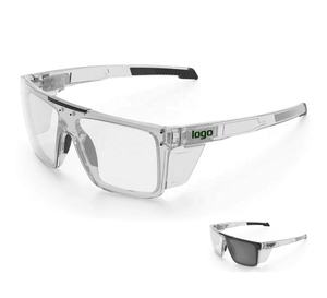 Lunettes de soleil polarisées de sécurité ANSI Z87 tendance pour hommes et femmes, photochromiques UV400, avec logo personnalisé, transparentes, pour la conduite - Product Image 1