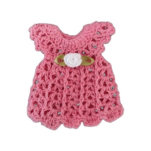 Low Price Crochet Mini Baby Shower Party Gift Colorful Mini Crochet Dresses  | Alibaba.com